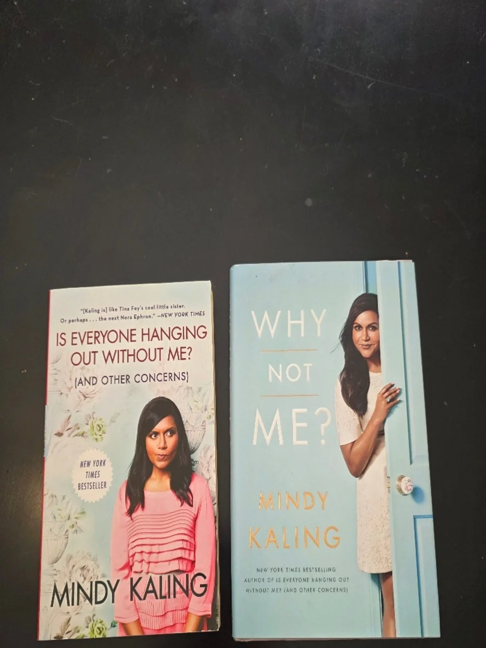 Lot of 2 Mindy Kaling Books - Why Not Me? / Is Everyone Hanging Out Without Me?
